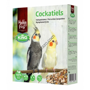 Храна със семена, ядки и слънчоглед за средни Папагали, 1 кг. - HobbyFirst Cockatiels